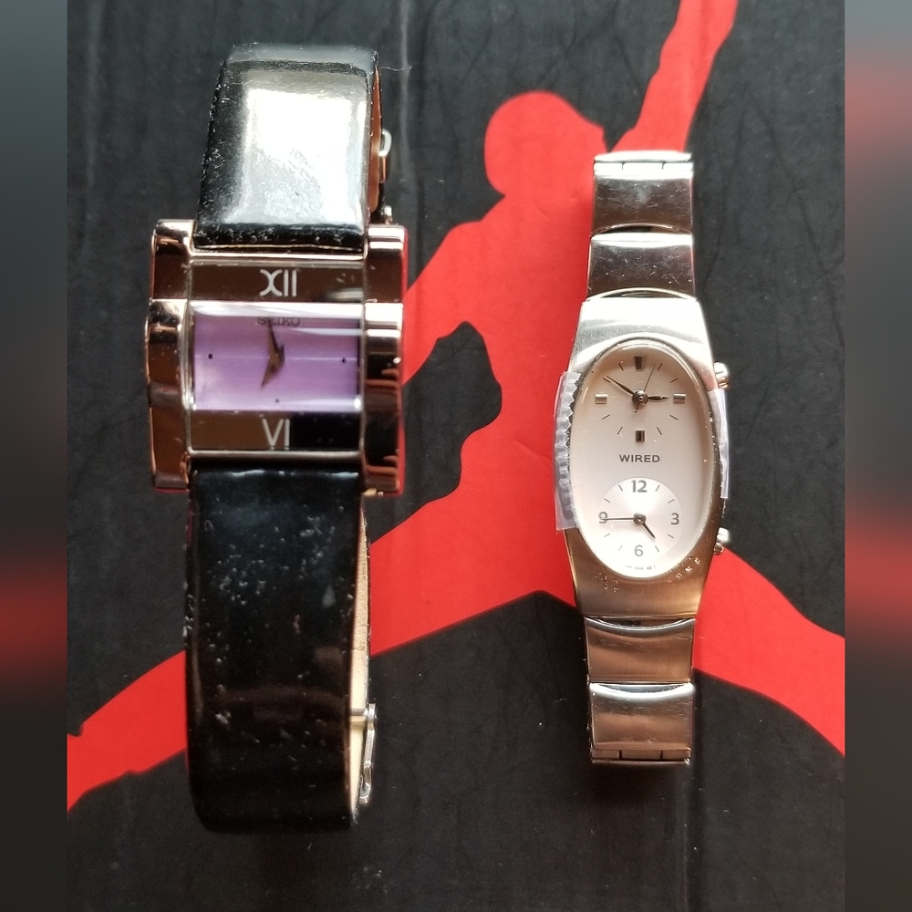 Women's Seiko & Wired Watch By Seiko Running Great
